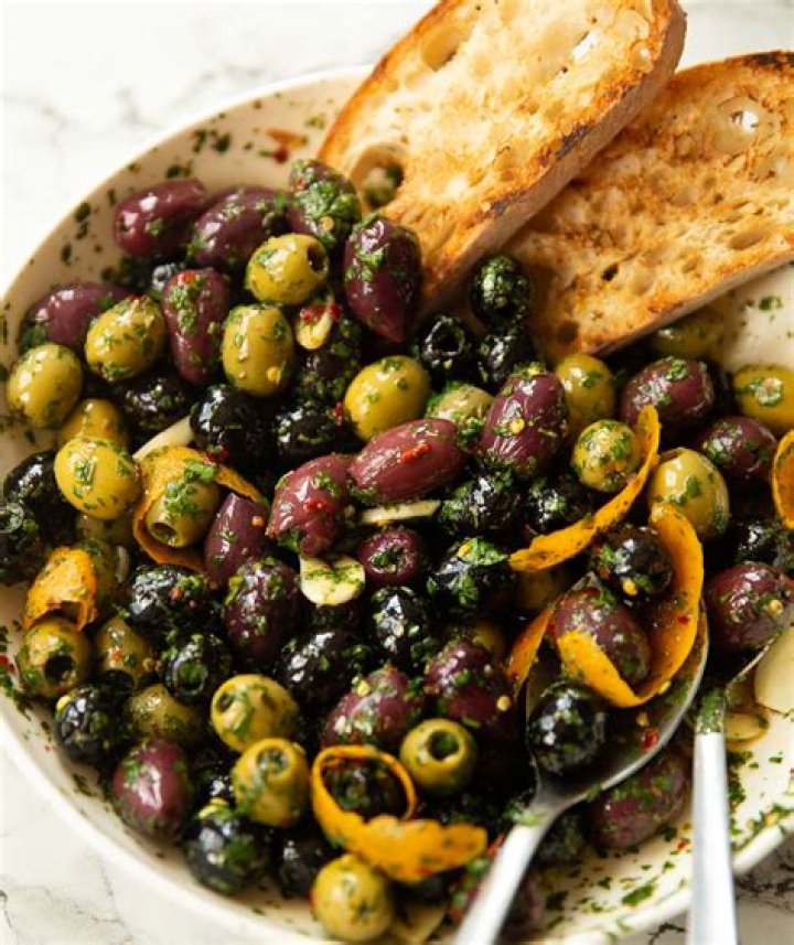 Are marinated olives good for you?