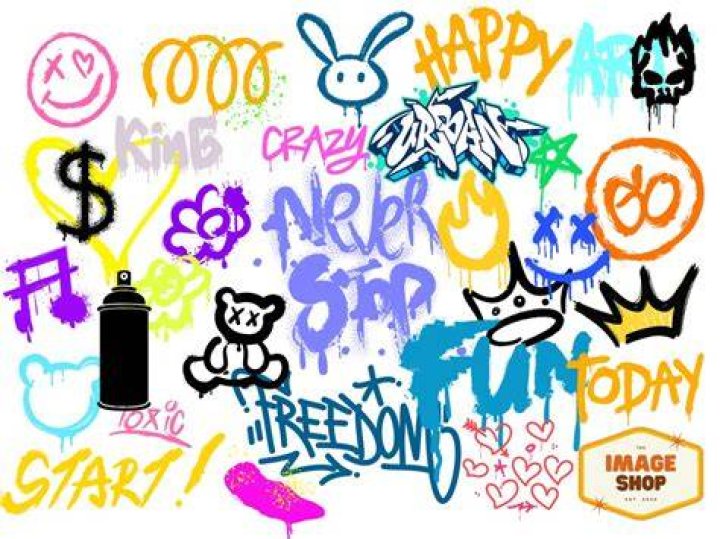 Can graffiti be used as a verb?