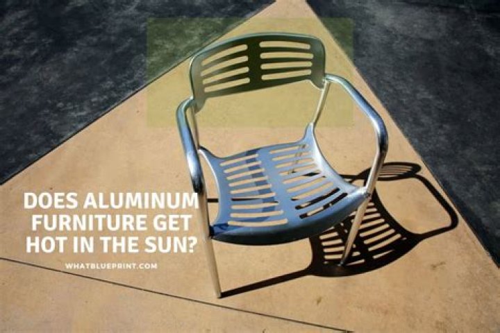 Does galvanized steel get hot in the sun?