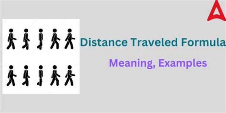 In the distance travelled?