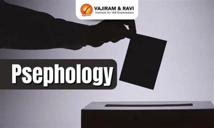 What is the word psephology meaning?