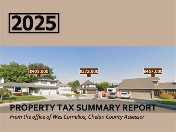 When are chelan county property taxes due?