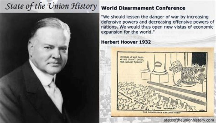 When was the world disarmament conference?