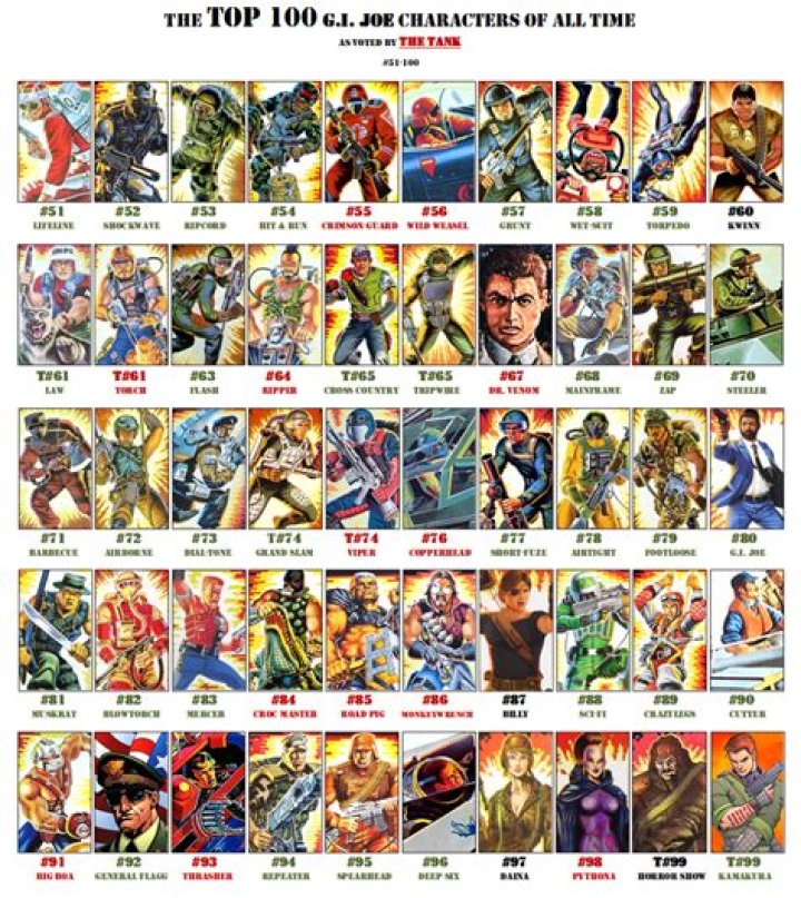 Who are the gi joes?