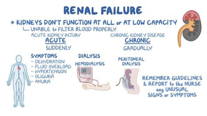 Would be an indication of kidney failure?